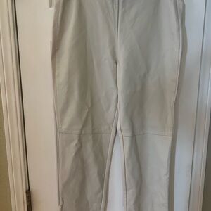 Chico's Elegant Cream Trousers